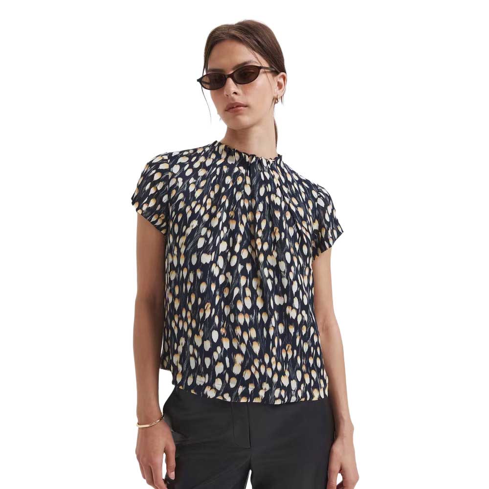 SABA Starling Silk High Neck Ss Top